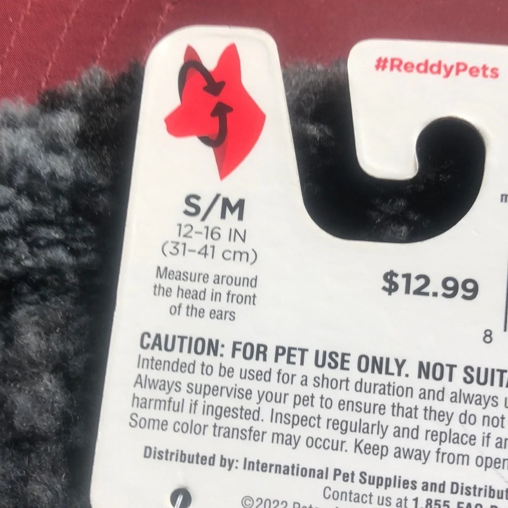 NWT Sherpa Reddy Hat Cap Dog XS/S